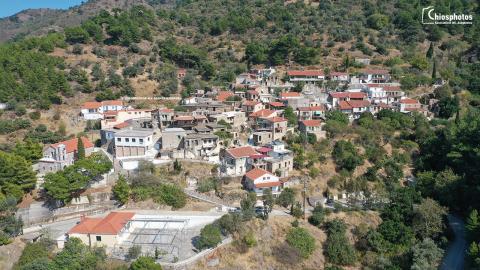 Χωριό Λεπτόποδα Χίος