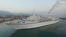 Κρουαζιερόπλοιο Aegean Odyssey Λιμάνι Χίου